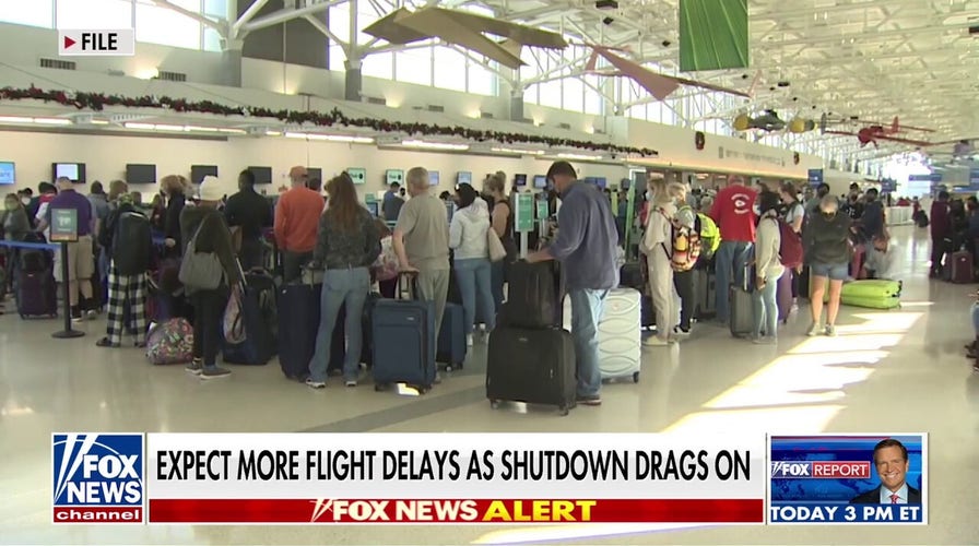 Transportation chaos looms as government shutdown triggers delays nationwide