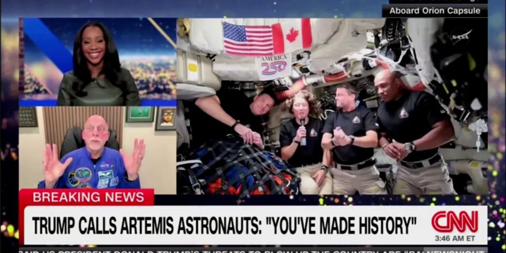 Astronaut tells CNN host 'entire' Trump admin deserves credit for Artemis success