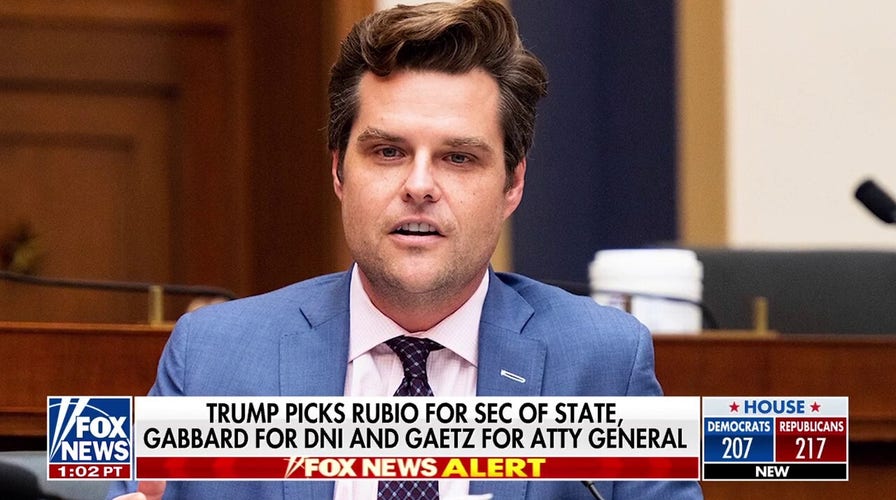  El nombramiento de Matt Gaetz causa conmoción en el Capitolio