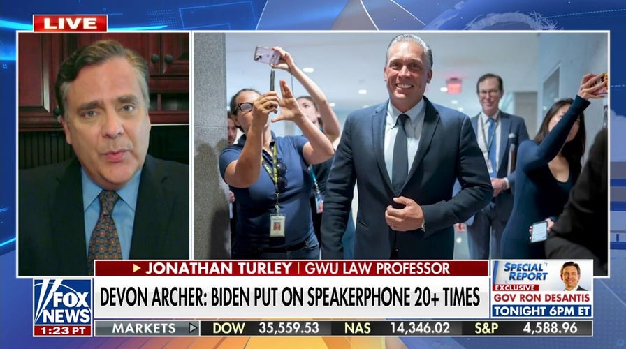 Turley: What we know right now is President Biden has been lying
