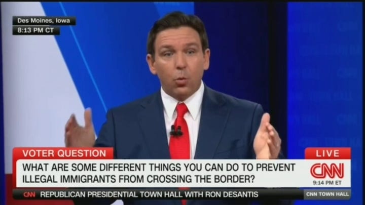 Gov. Ron DeSantis top moments from his CNN townhall