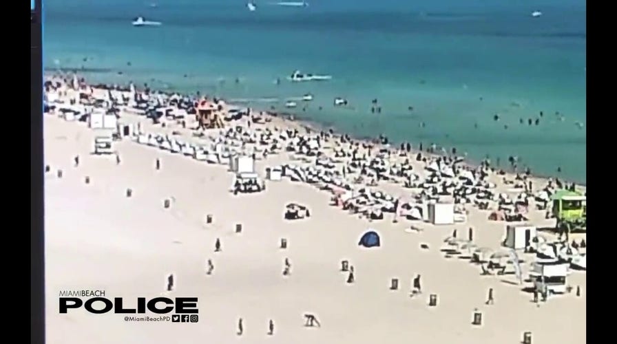 Florida helicopter crashes into ocean near crowded beach