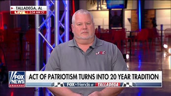 Race car driver John Ray's son to continue 20-year tradition of patriotism