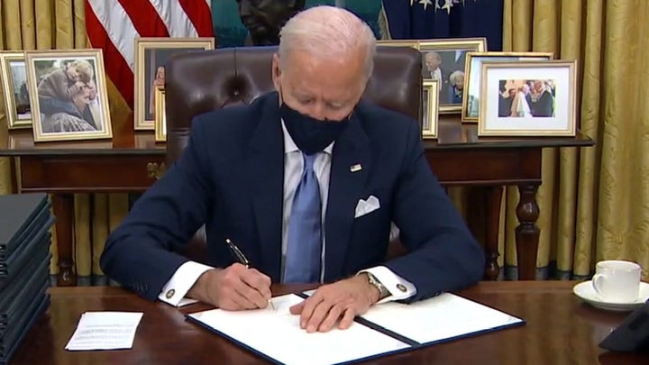 Joe Biden's first week...and impeachment
