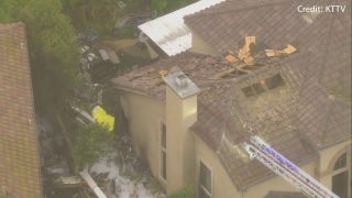 Small plane makes fiery crash into 2 California homes - Fox News