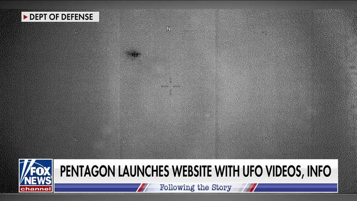 Pentagon launches website with videos of UFO sightings