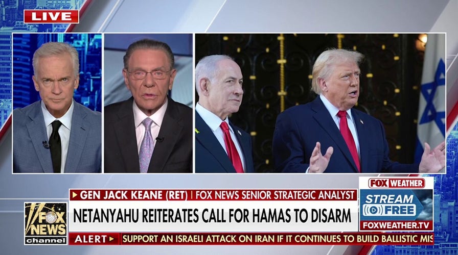Trump and Netanyahu are on the same page here: Gen. Jack Keane