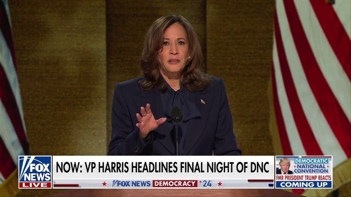 Kamala Harris Accepts Democratic Presidential Nomination, Vows to Unite Nation