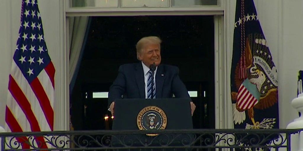 President Trump holds first event since COVID-19 diagnosis | Fox News Video