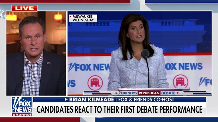 Nikki Haley 'stole the show' during the first GOP debate: Brian Kilmeade