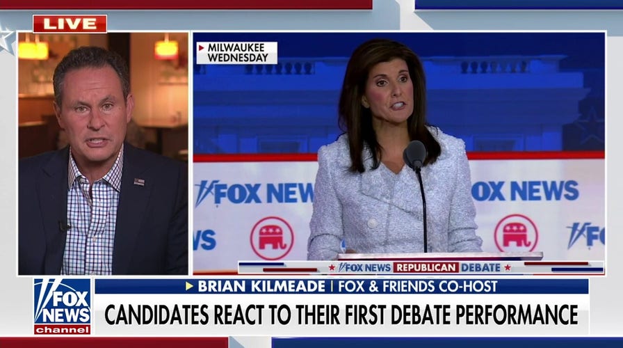 One candidate 'stole the show' during first GOP debate: Brian Kilmeade