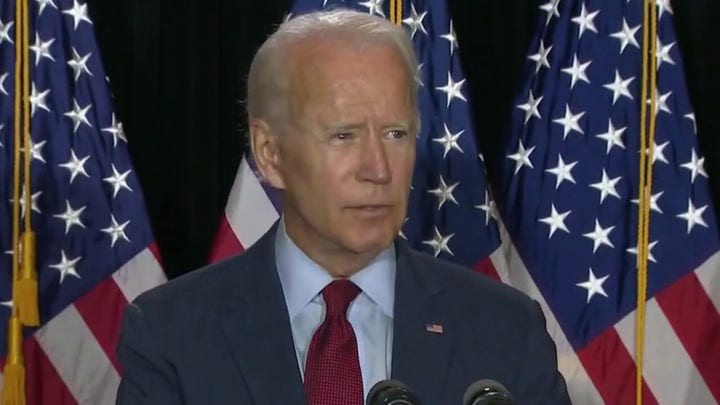 President Trump dismisses Joe Biden's call for national mask mandate to stem COVID pandemic