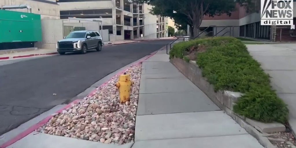 Possible escape route of Charlie Kirk's assassin
