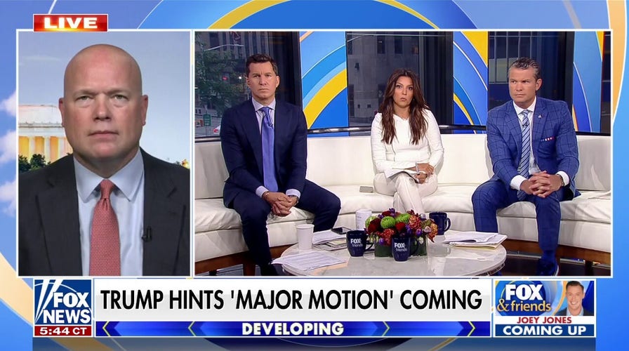 Trump hints at 'major motion' coming after FBI raid