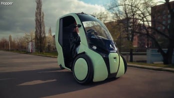 The Hopper is a combination bike-car that's electric