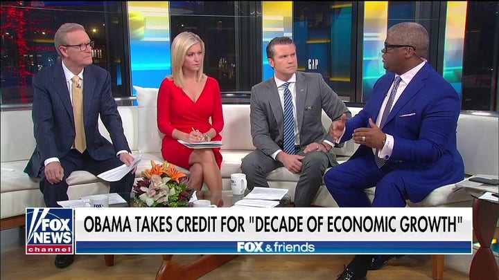 Charles Payne on Obama taking credit for decade of economic growth: ‘It’s so nonsensical’