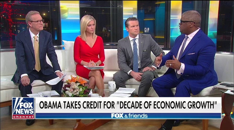 Charles Payne on Obama taking credit for decade of economic growth: ‘It’s so nonsensical’