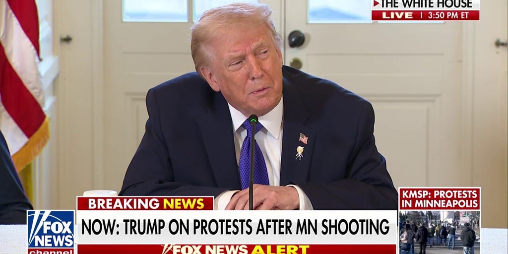 Trump says his administration will ‘always be protecting ICE’ from ‘agitators’