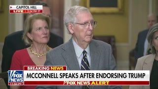 Mitch McConnell asked about being 'comfortable' with Trump as nominee - Fox News