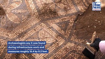 Ancient mosaic discovered in Smyrna, one of the seven churches mentioned in Revelation
