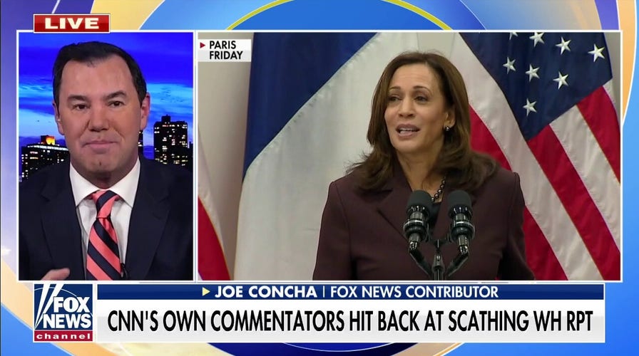 Joe Concha torches Kamala Harris amid nosediving approval: 'Her own party doesn't like her'