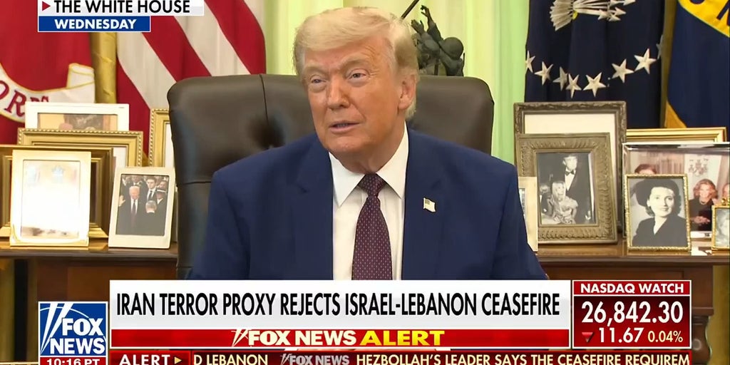 Hezbollah rejects Israel-Lebanon ceasefire as Trump weighs Iran deal