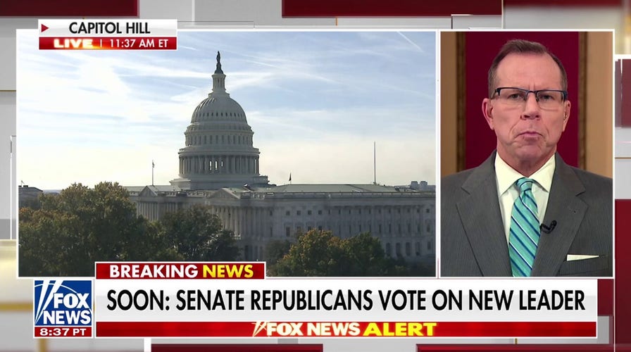 Senators cast votes on new GOP leader