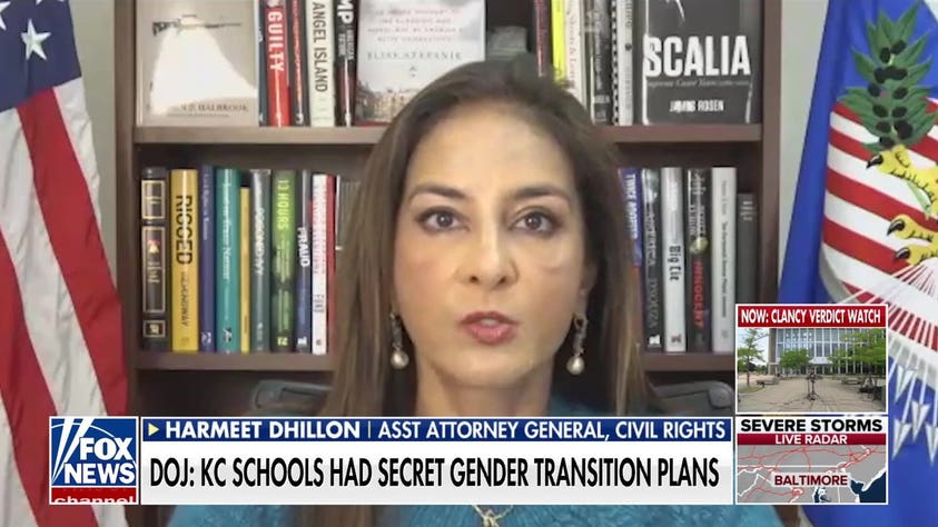 DOJ sues Kansas school district over transgender policies