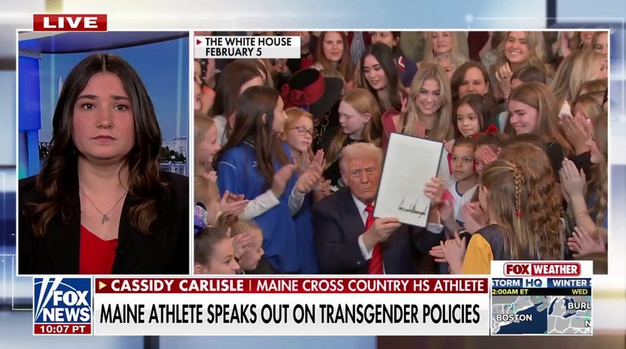 Teen calls Maine's stance on women's sports 'heartbreaking' as DOJ announces lawsuit