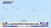 US Army helicopters FLY OVER nation's capitol