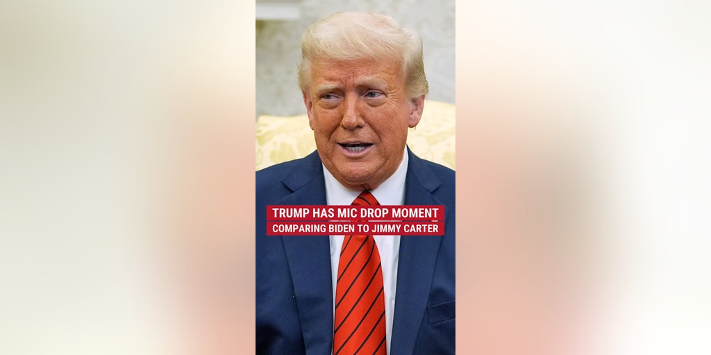 President Trump shows Joe Biden no mercy with ultimate roast