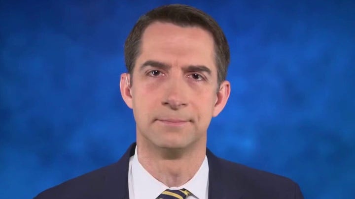 Sen. Cotton: Iran and Russia know they have Biden 'over the barrel'