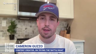 Bills fan dishes on 2-foot-long 'boat' of waffle fries - Fox News