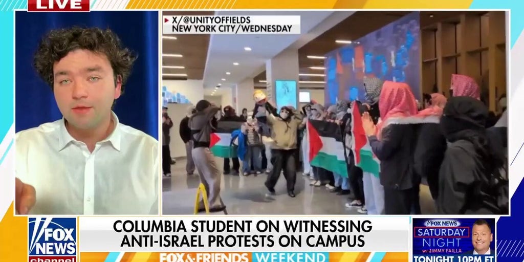 Columbia student describes anti-Israel protests: 'It's terrifying'