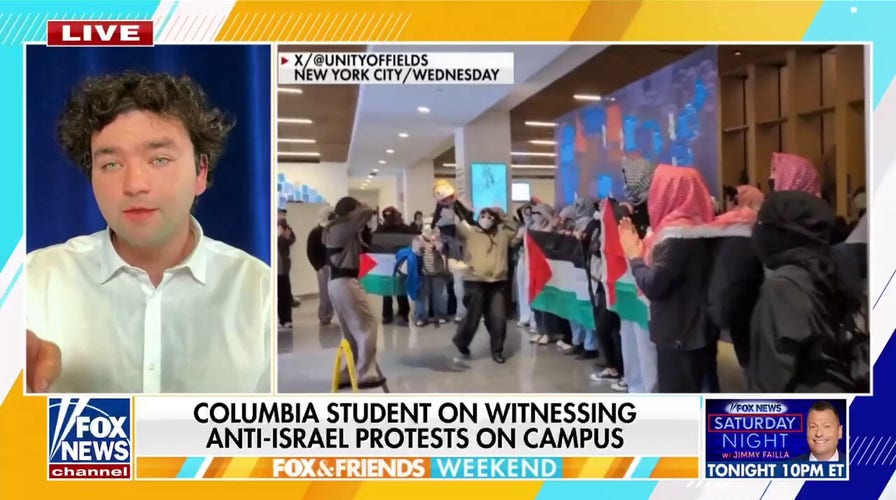 Columbia student describes anti-Israel protests: 'It's terrifying'