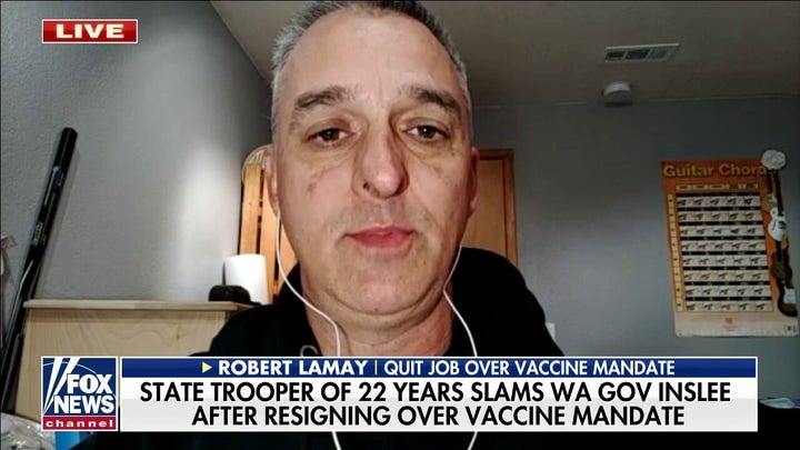 Unvaccinated Washington State trooper forced to step down over vaccine mandate