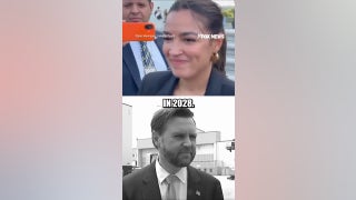 Vance reacts to AOC's CRYPTIC 2028 comment