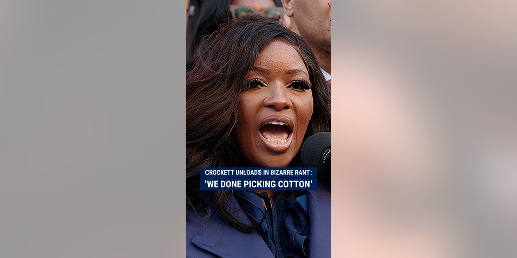 Crockett unloads in bizarre rant: 'We done picking cotton'