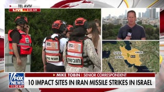 30 Iranian missiles involved in strike on Israel after US strike on nuclear sites