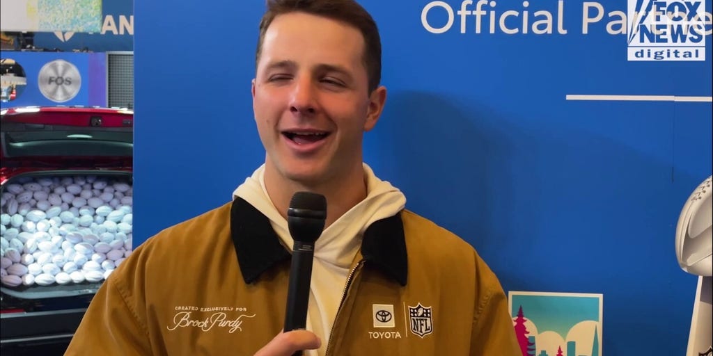 Brock Purdy shouts out young talent at girls flag-football game