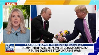 Leavitt shuts down 'pathetic' foreign policy critics ahead of Trump-Putin summit