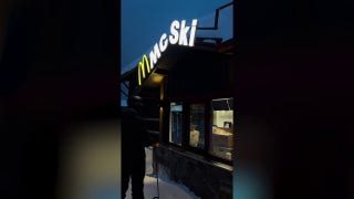 Ski-thru McDonald's in Sweden thrills woman who followed her passion - Fox News