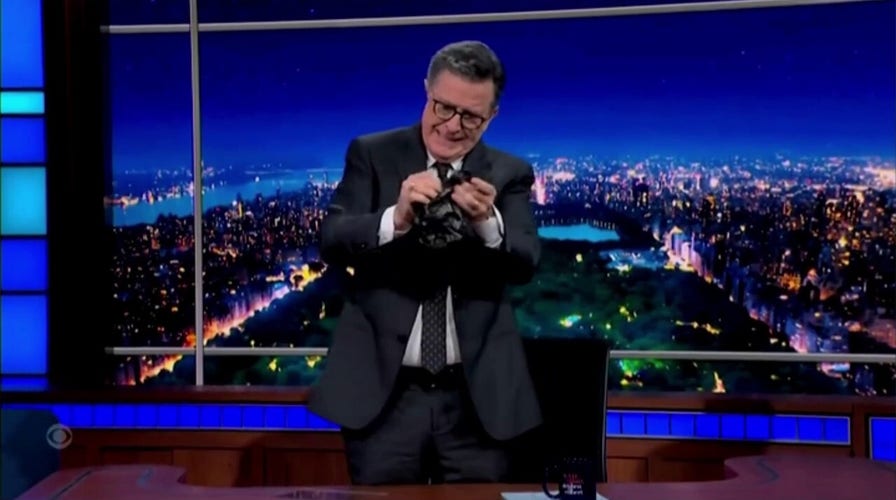 Colbert fires back at CBS statement denying it stopped him from airing Talarico interview