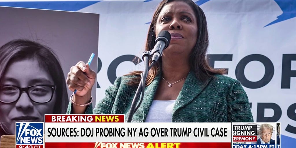 DOJ Probes NY AG James Over Trump, NRA Cases