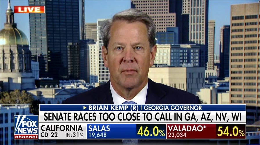 Brian Kemp says he 'feels good' about Herschel Walker winning potential Senate runoff