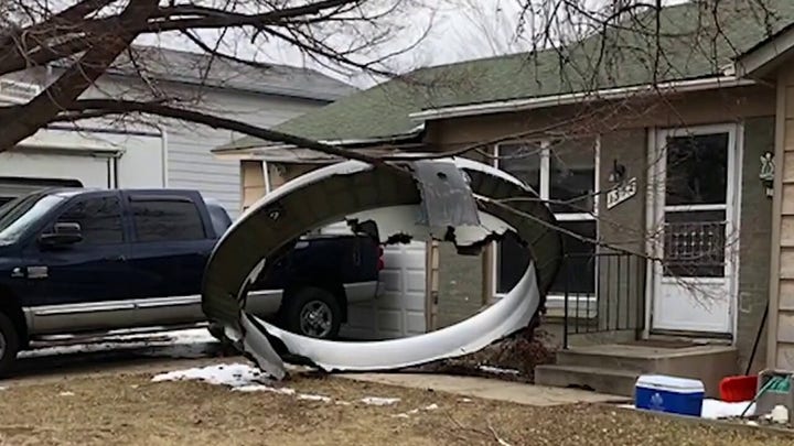 United Airlines plane debris falls from sky, lands safely in Colorado