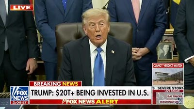 Trump: Iran shoots protesters 'between the eyes'