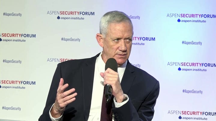 Israeli Defense Minister Benny Gantz: Israel has 'historical responsibility' to make sure Iran doesn't get nuclear weapons