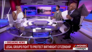 MSNBC host unloads on SCOTUS ruling on Trump's birthright citizenship order, says 'this is insane'