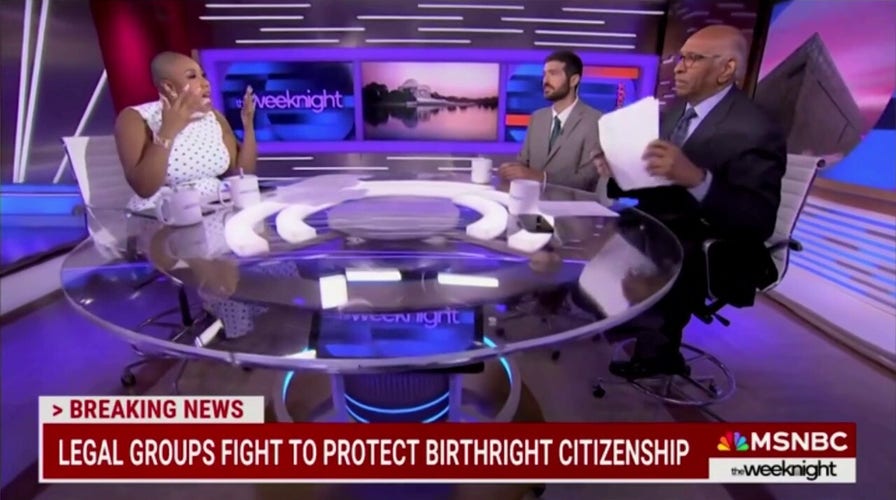MSNBC host unloads on SCOTUS ruling on Trump's birthright citizenship order, says 'this is insane' 